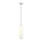 Z-Lite Monty 1 Light Pendant, Brushed Nickel & Matte Opal 732P22-BN - alternate 1